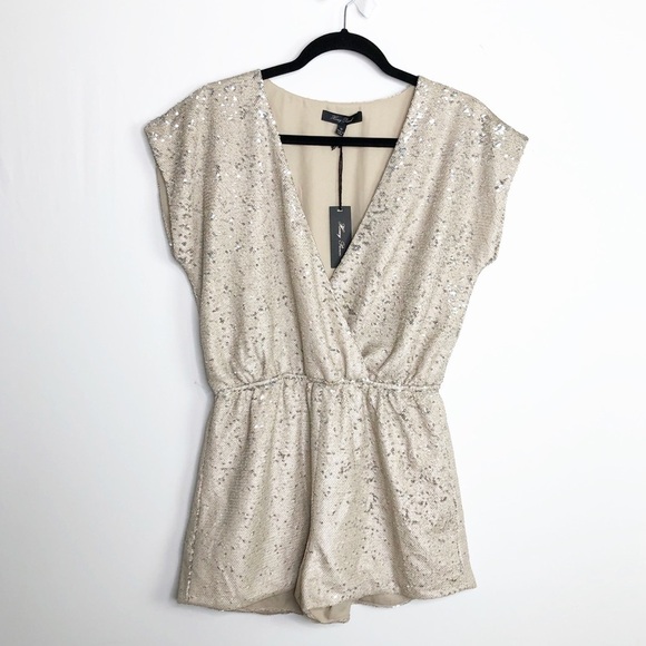 HONEY punch golden sequin romper - Picture 12 of 12